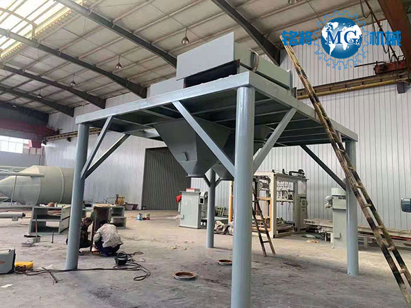 杭州蕭山砂漿干混站項(xiàng)目安裝現(xiàn)場(chǎng)