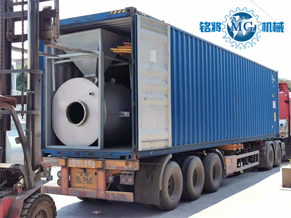 秘魯干粉砂漿生產(chǎn)線裝車現(xiàn)場圖 秘魯干粉砂漿生產(chǎn)線裝車現(xiàn)場圖